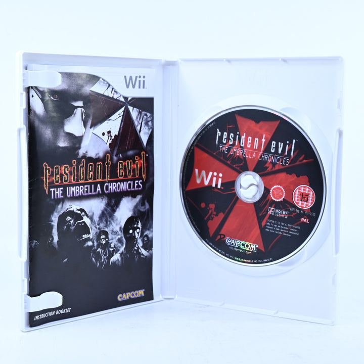 Resident Evil: The Umbrella Chronicles - Nintendo Wii Game + Manual - PAL