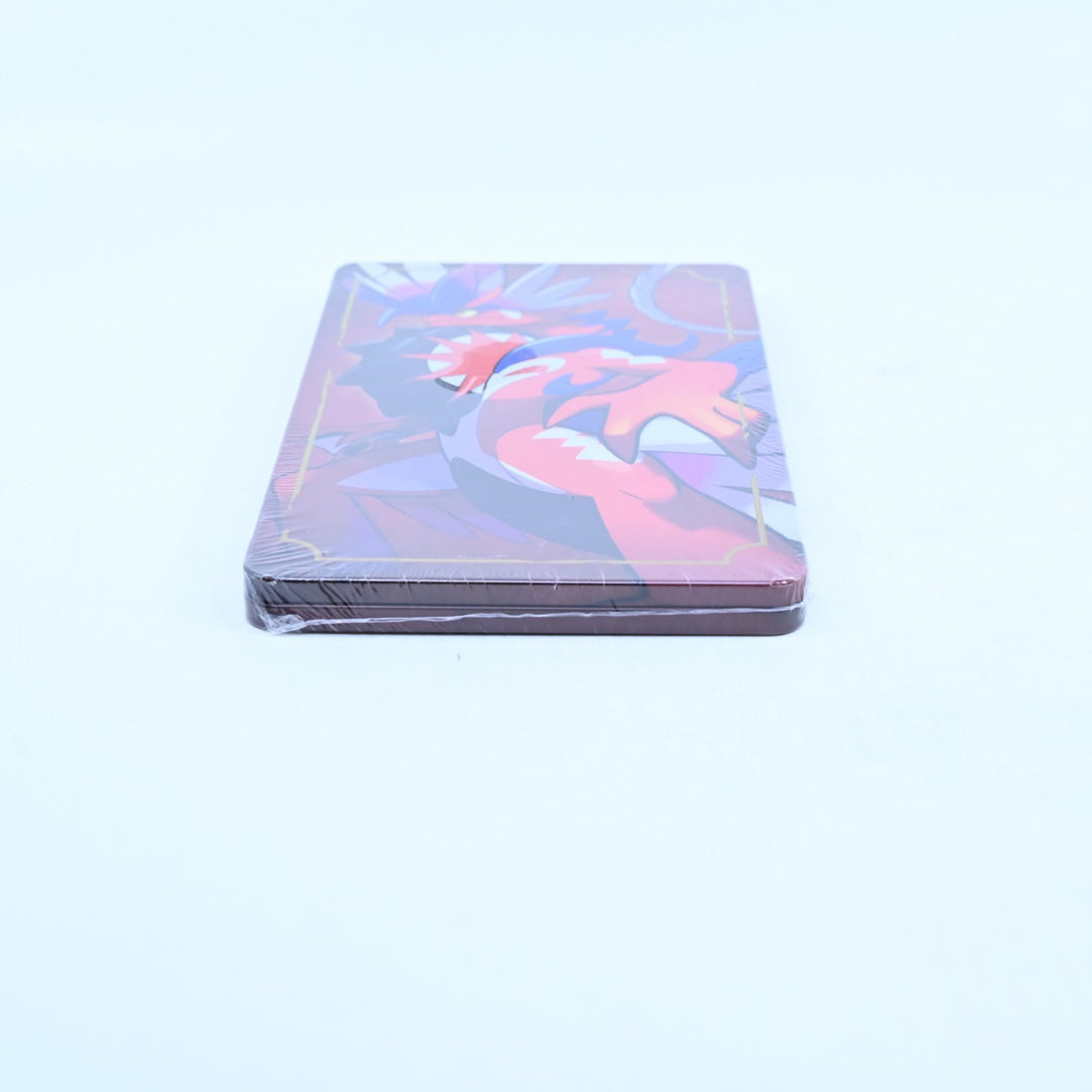 SEALED! Pokemon Scarlet - Steelbook - Nintendo Switch Accessory  - FREE POST!