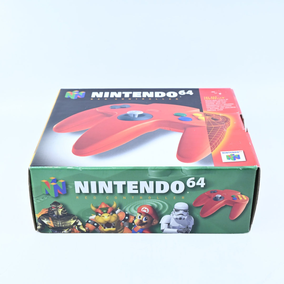 Original Red Controller - Nintendo 64 Controller - N64 Accessory