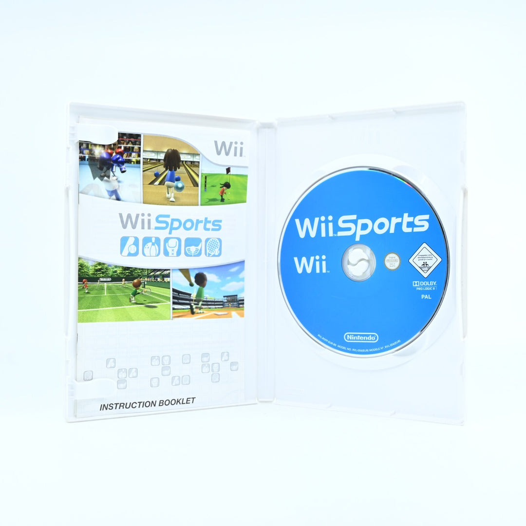 1st Print Wii Sports - Nintendo Wii Game + Manual - PAL