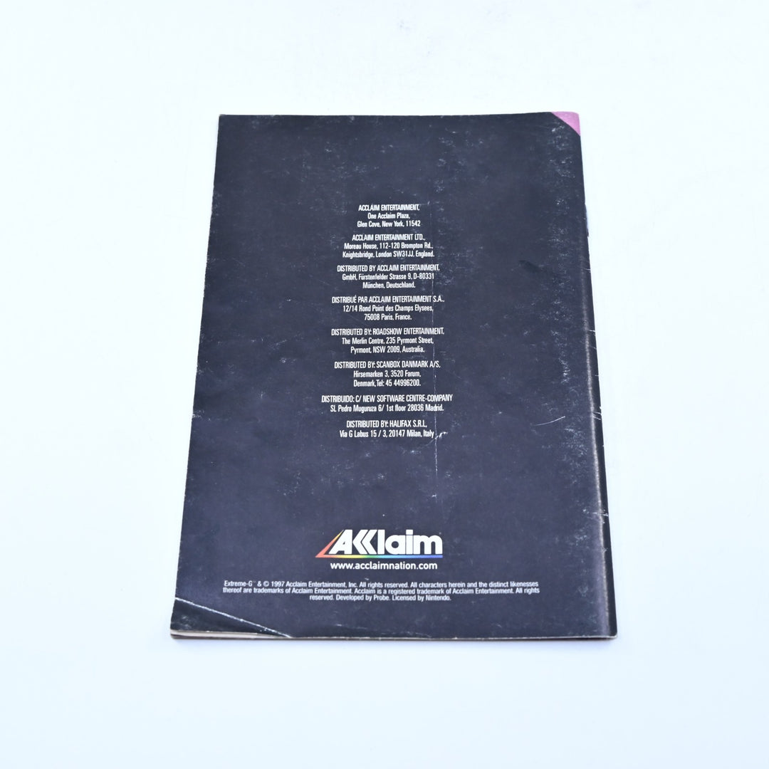 Extreme-G - N64 / Nintendo 64 Boxed Game - PAL - FREE POST!