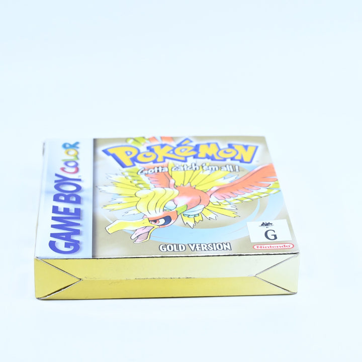 Pokemon Gold Version - Nintendo Gameboy Color Boxed Game - PAL - FREE POST!