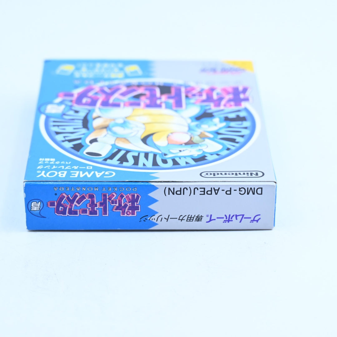 Pokemon Blue Version - Nintendo Gameboy Boxed Game - NTSC-J - NEW SAVE BATTERY!