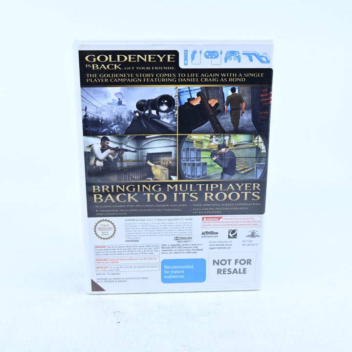 GoldenEye 007 - With Limited Edition Gold Classic Pro Controller - Wii Game