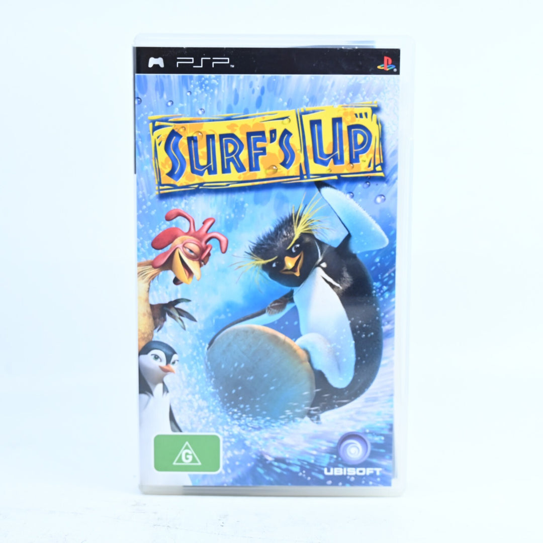Surf's Up - Sony PSP Game + Manual - PAL - FREE POST!