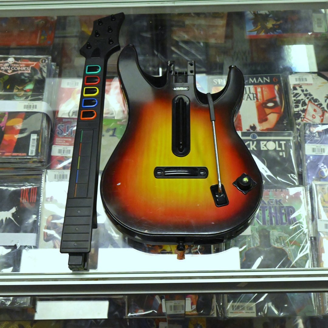 Guitar Hero Wireless Sunburst Guitar Red Octane - Xbox 360 Accessory