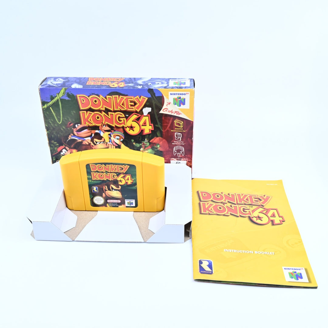 Donkey Kong 64 - N64 / Nintendo 64 Boxed Game - PAL - FREE POST!