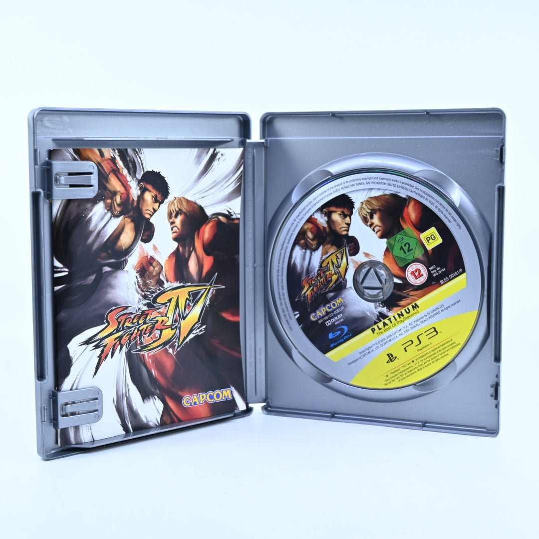 Street Fighter IV - Sony Playstation 3 / PS3 Game + Manual - MINT DISC!