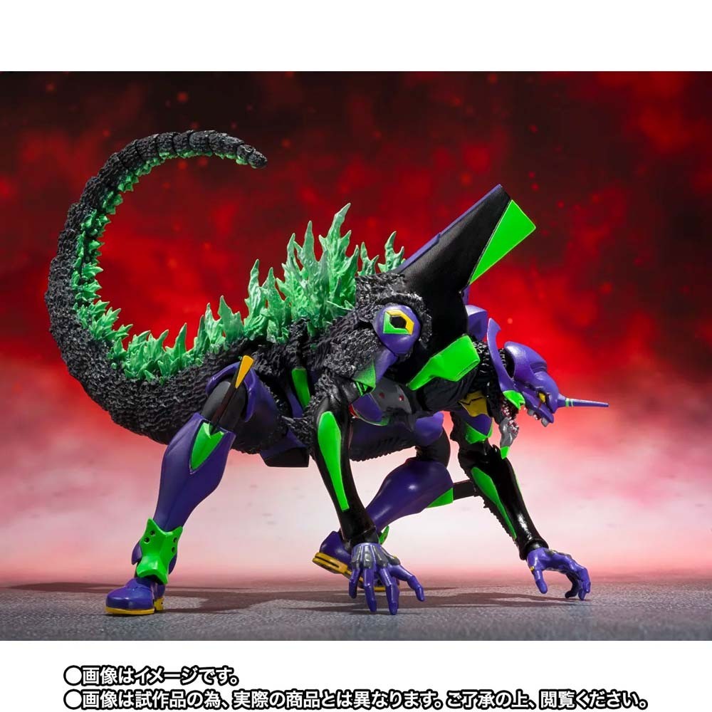 Pre-Order - S.H.MonsterArts Evangelion Test Type-01 G Awakening Form - Model Kit