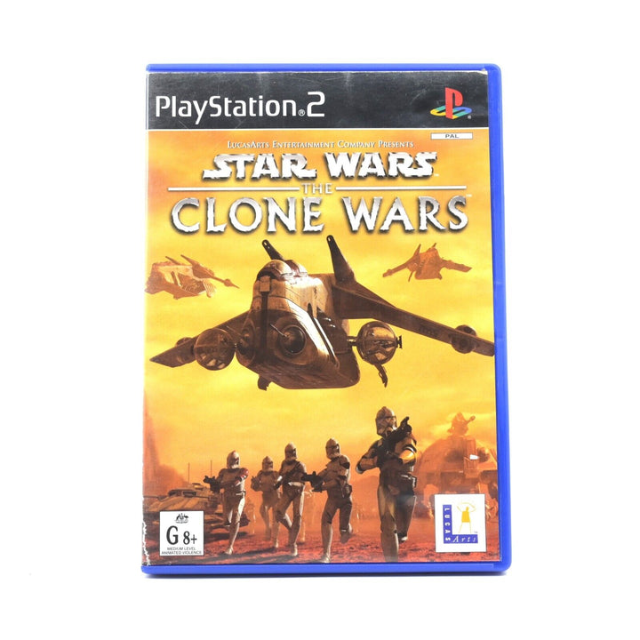 Star Wars: The Clone Wars - Sony Playstation 2 / PS2 Game - PAL - FREE POST!