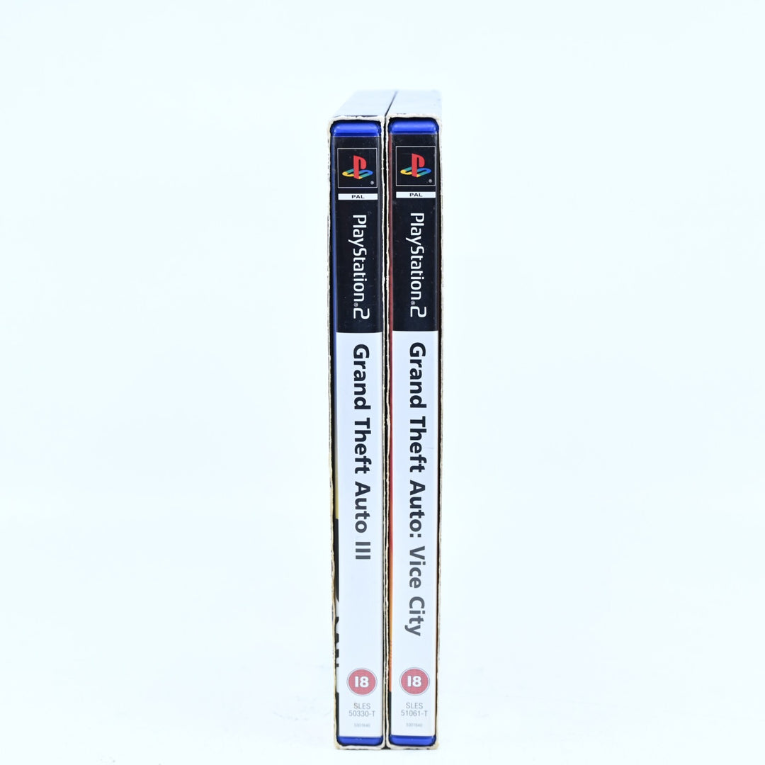 Grand Theft Auto Double Pack - Sony Playstation 2 / PS2 Game + Manual - PAL