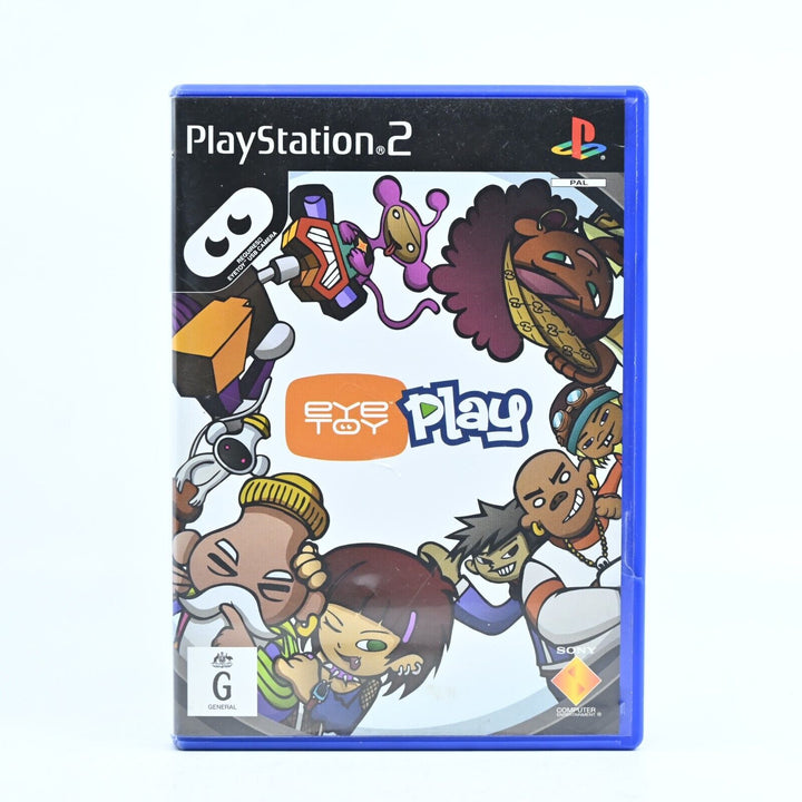 EyeToy: Play - Sony Playstation 2 / PS2 Game - No Manual - PAL - MINT DISC!