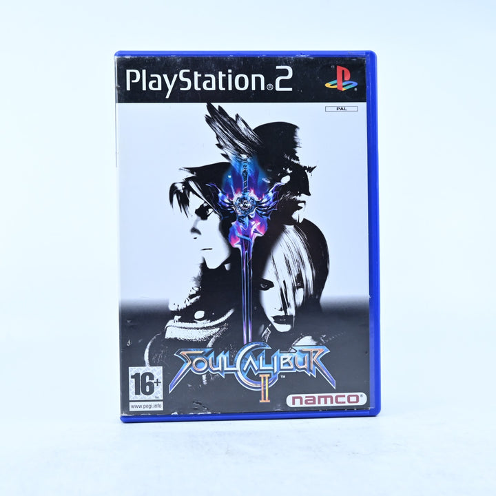 SoulCalibur II - Sony Playstation 2 / PS2 Game + Manual - PAL - MINT DISC!