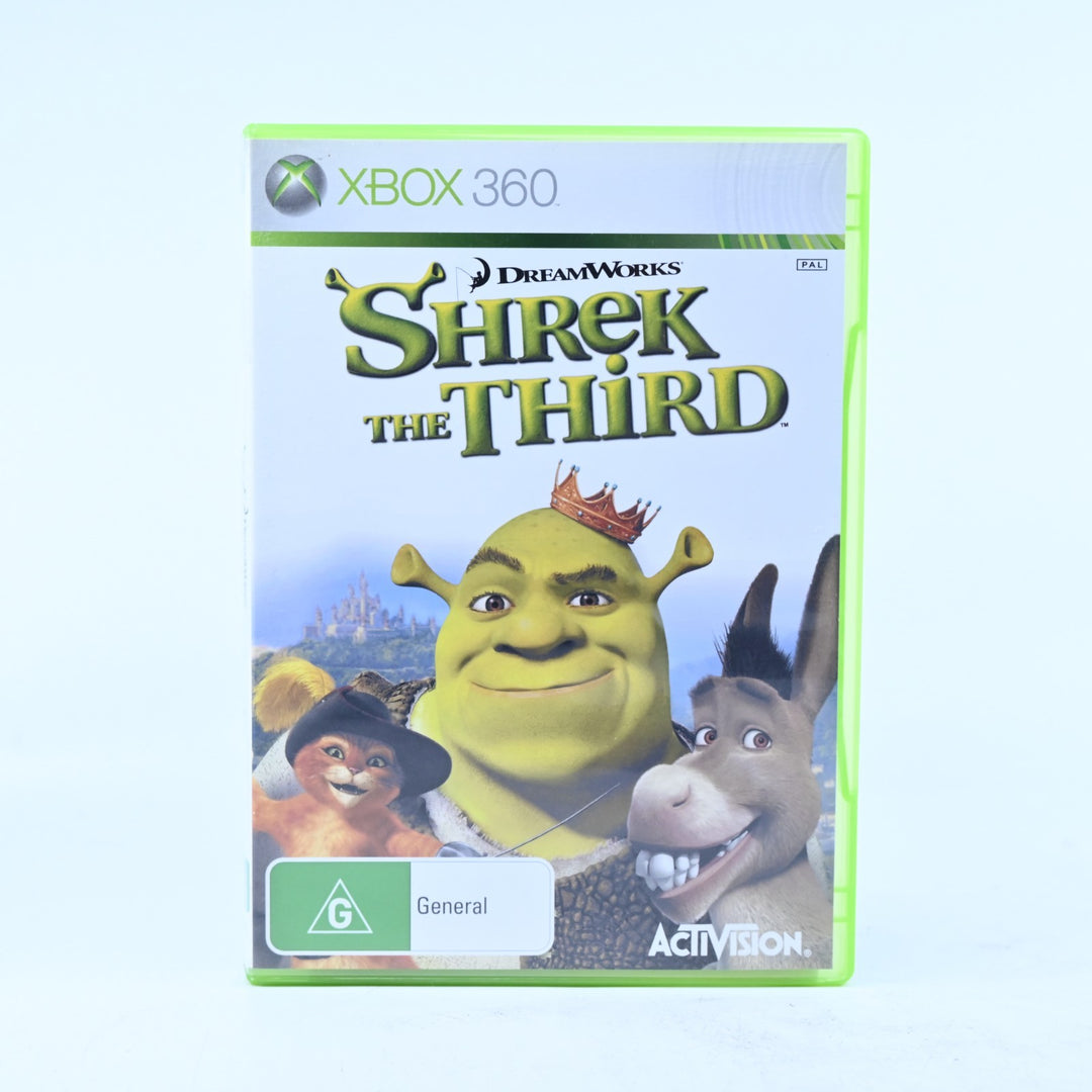 Shrek The Third - Xbox 360 Game + Manual - PAL - MINT DISC!