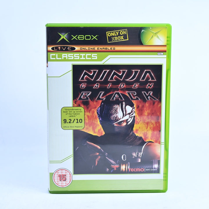 Ninja Gaiden Black - Original Xbox Game + Manual - PAL - MINT DISC!