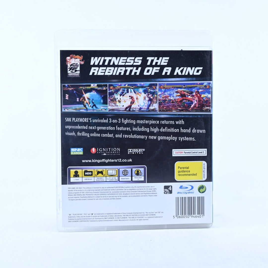 The King of Fighters XII - Sony Playstation 3 / PS3 Game + Manual - MINT DISC!