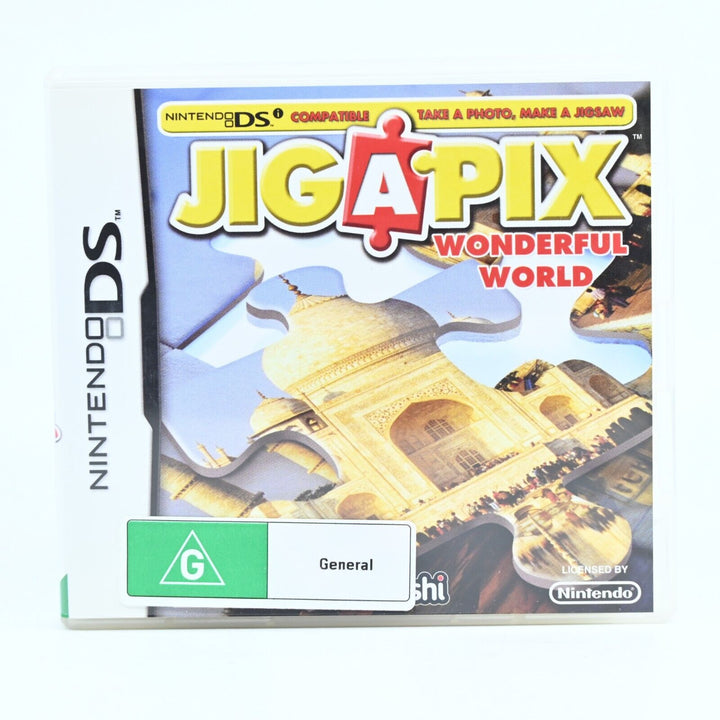 Jigapix: Wonderful World - Nintendo DS Game - PAL + Manual - FREE POST!