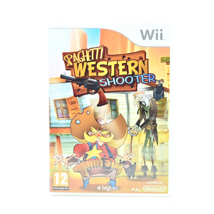 Spaghetti Western Shooter - Nintendo Wii Game + Manual - PAL - MINT DISC!