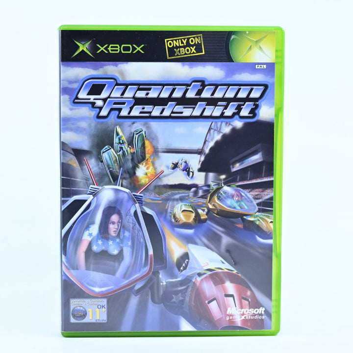 Quantum Redshift - Original Xbox Game + Manual - PAL - MINT DISC!