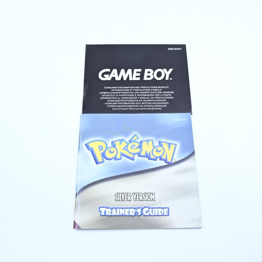 Pokemon Silver Version - Nintendo Gameboy Color Boxed Game - PAL - NEW BATTERY!
