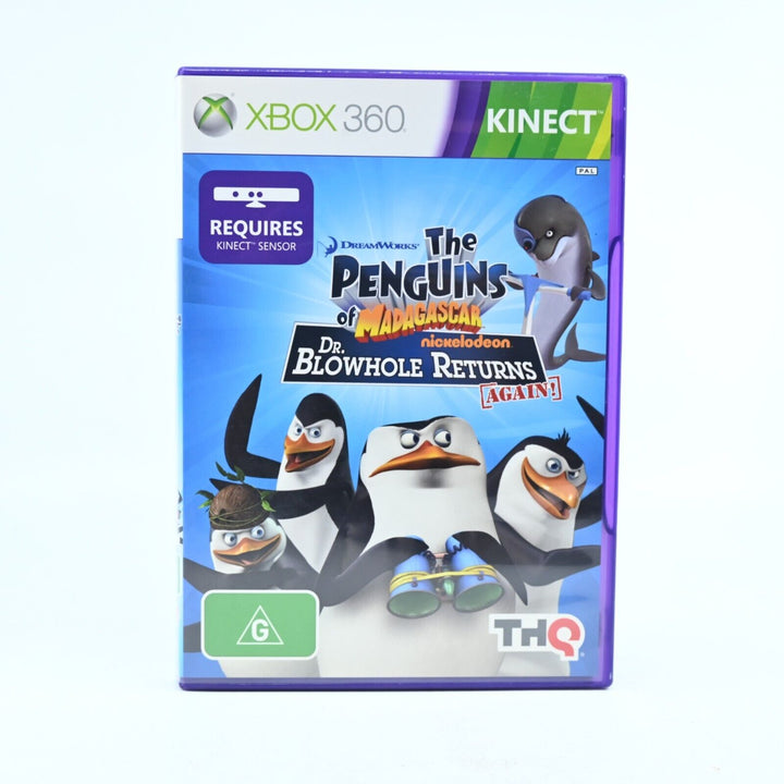 The Penguins of Madagascar - Xbox 360 Game + Manual - PAL - MINT DISC!