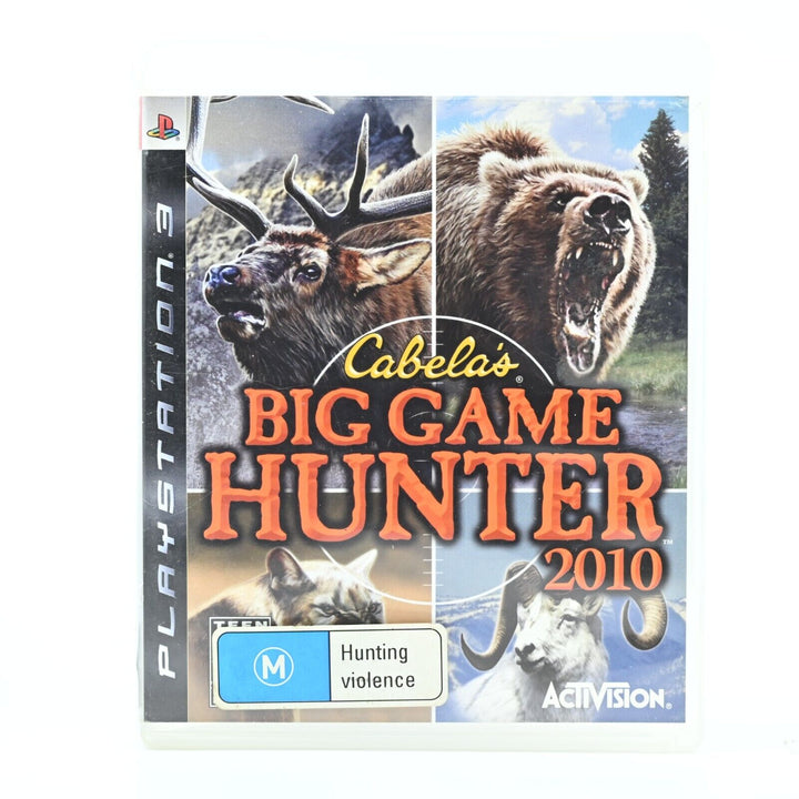 Cabela's: Big Game Hunter 2010 - NO MANUAL - Sony Playstation 3 / PS3 Game