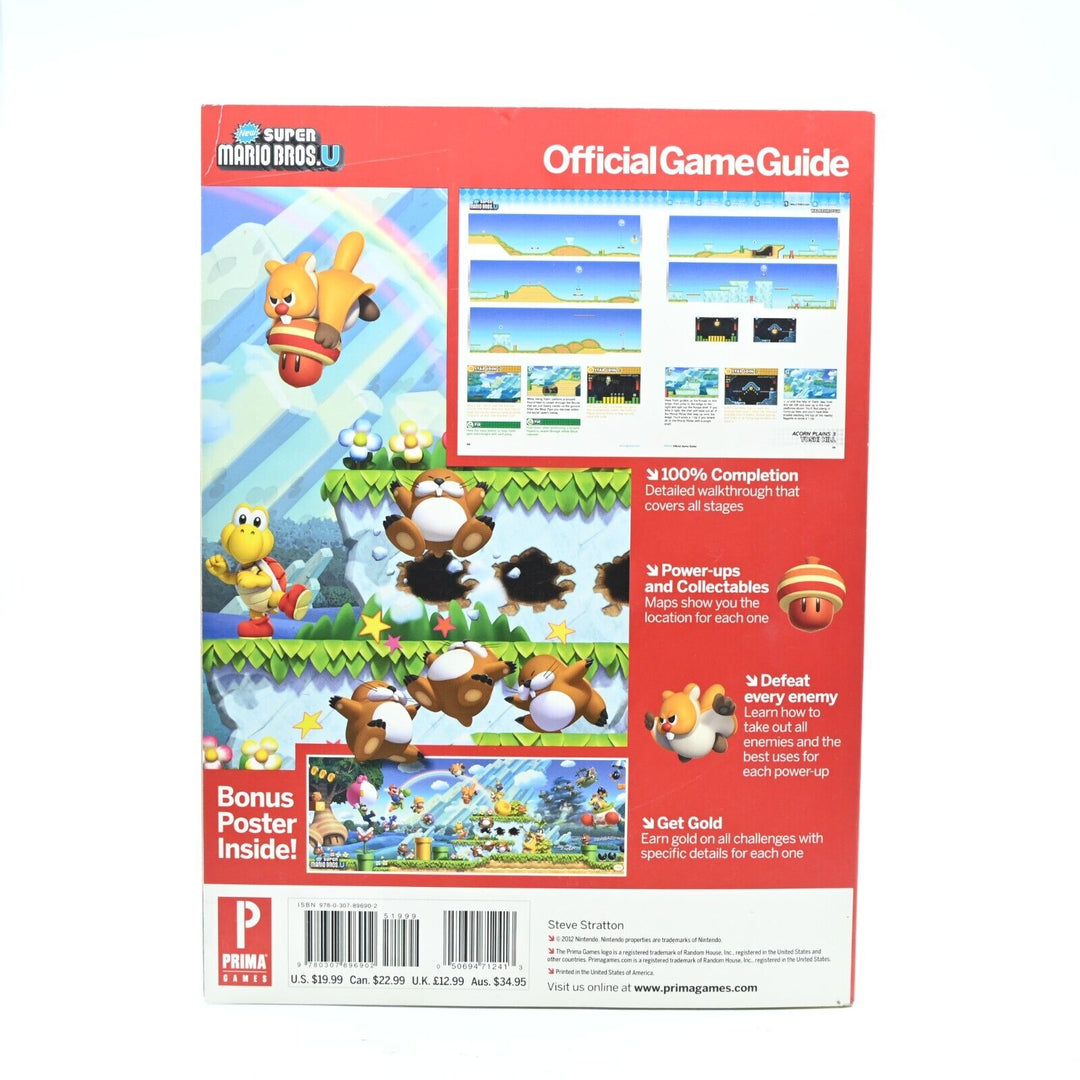 New Super Mario Bros. U - Official Game Guide by Prima