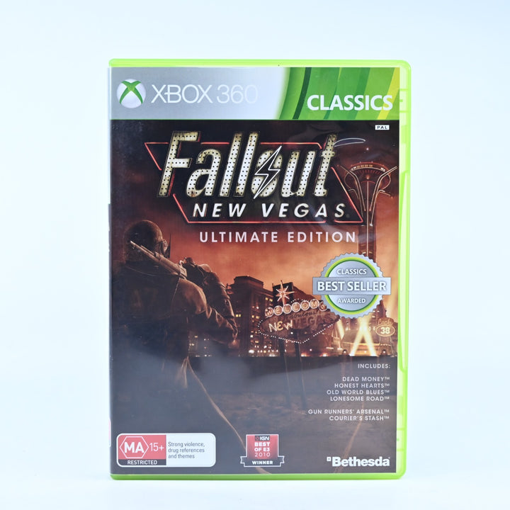 Fallout: New Vegas - Ultimate Edition - Xbox 360 Game + Manual - MINT DISC!