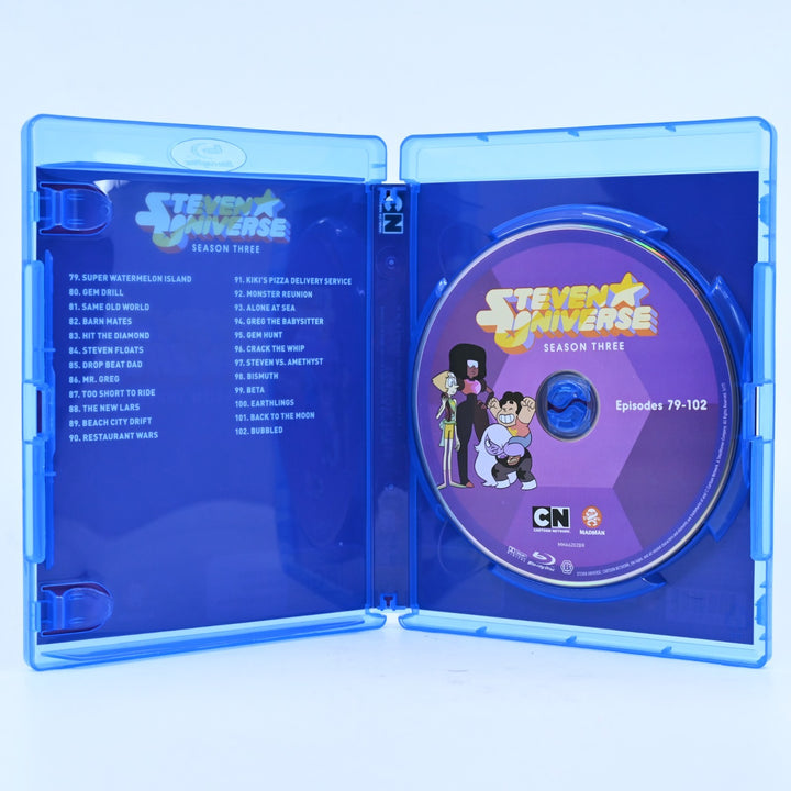 Steven Universe - Season 1-4 Complete - 5 Discs - Region B - Bluray Collection