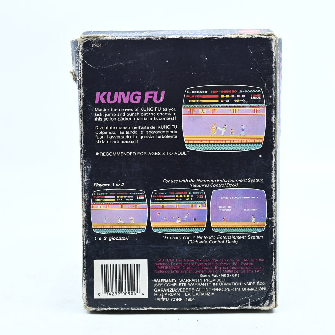 Kung Fu - Nintendo Entertainment System / NES Boxed Game - PAL - FREE POST!
