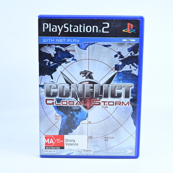 Conflict Global Storm - Sony Playstation 2 / PS2 Game + Manual - PAL