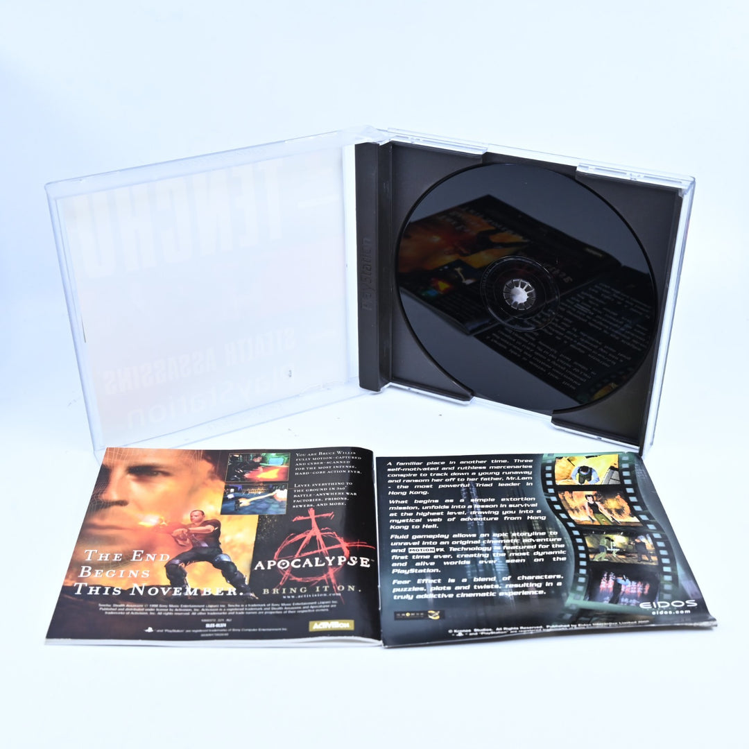 Tenchu Stealth Assassins - Sony Playstation 1 / PS1 Game + Manual - PAL