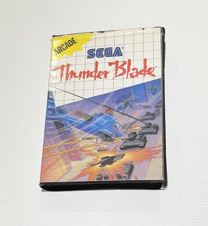 Thunder Blade  - Sega Master System Game - PAL - FREE POST!