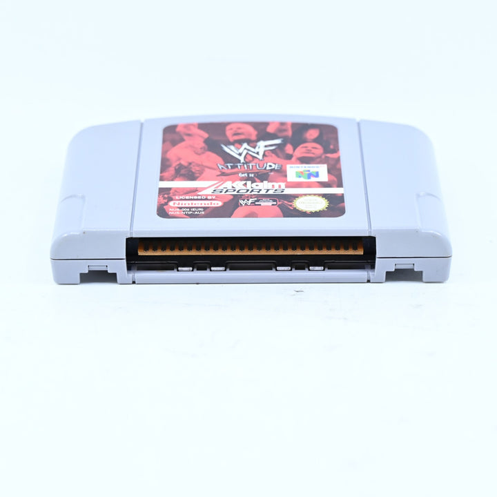 WWF Attitude - N64 / Nintendo 64 Boxed Game - PAL - FREE POST!