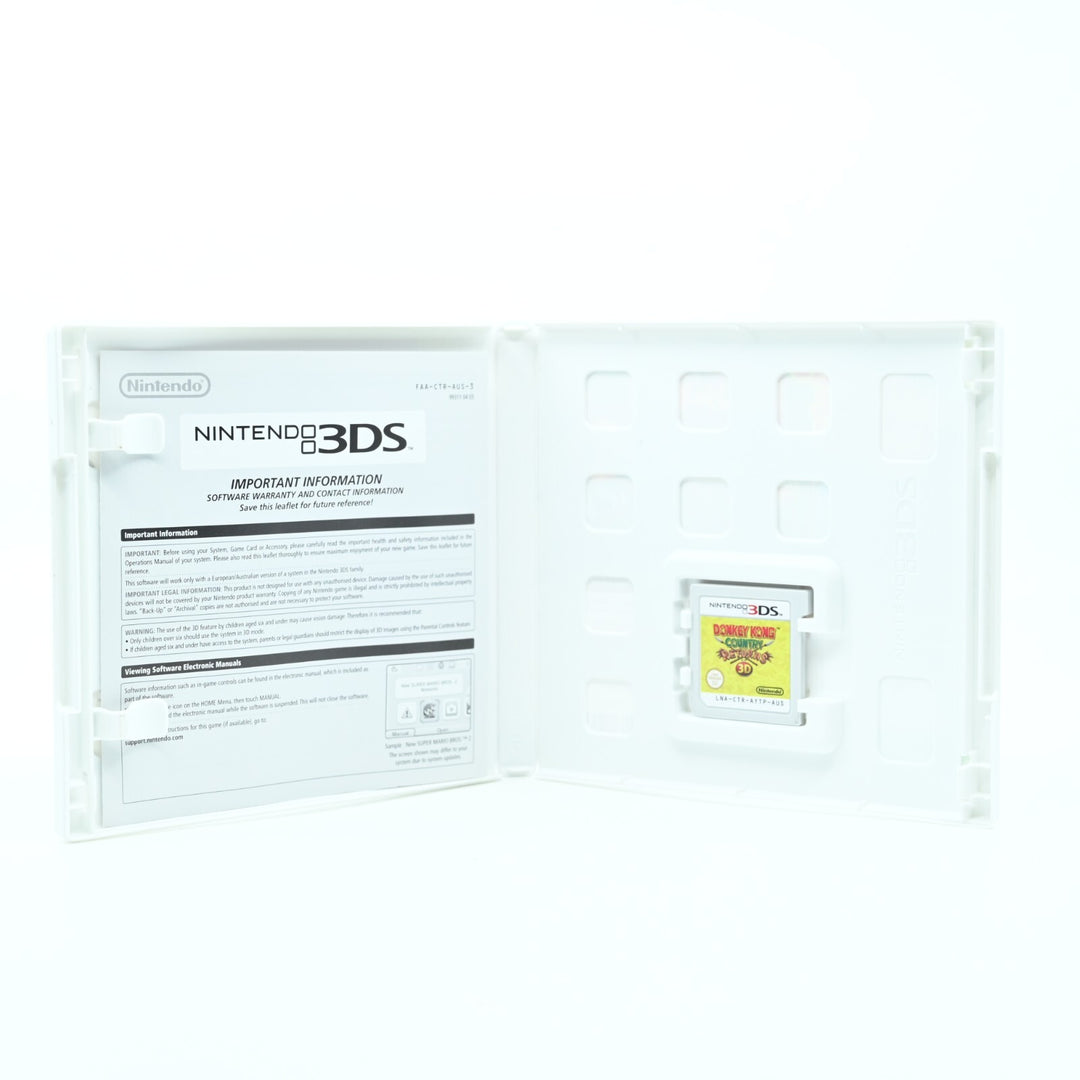 Donkey Kong Country Returns 3D - Nintendo 3DS Game - PAL - FREE POST!