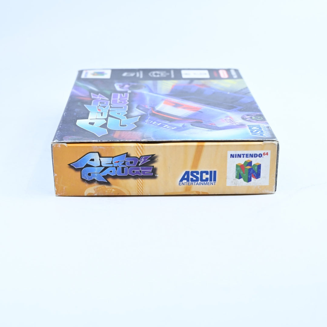 Aero Gauge - N64 / Nintendo 64 Boxed Game - No Manual - PAL - FREE POST!