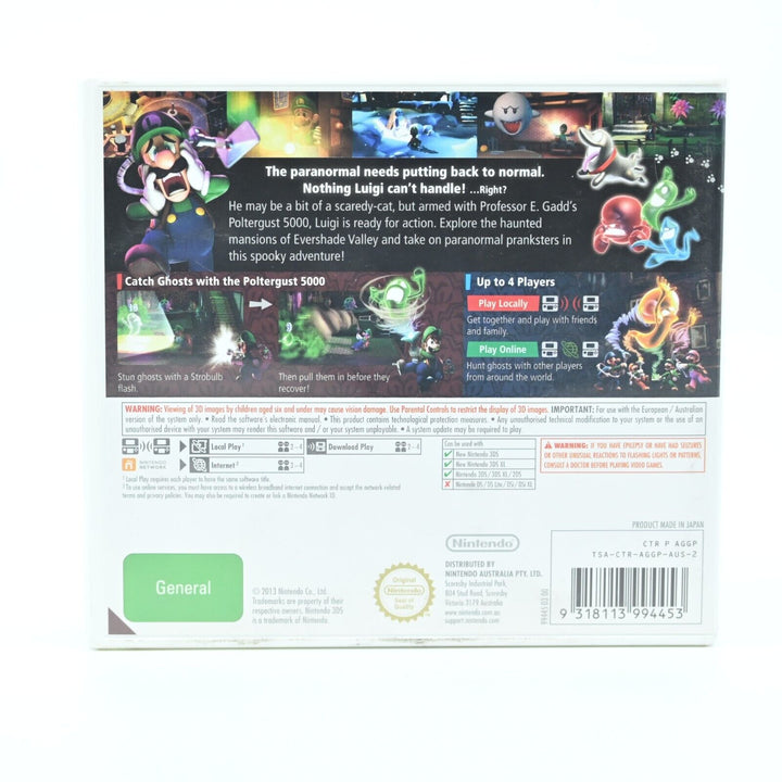 Luigi's Mansion 2 - Nintendo 3DS Game - PAL - FREE POST!