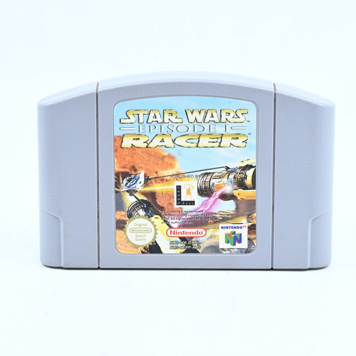 Star Wars Episode 1 Racer - N64 / Nintendo 64 Boxed Game - PAL - FREE POST!