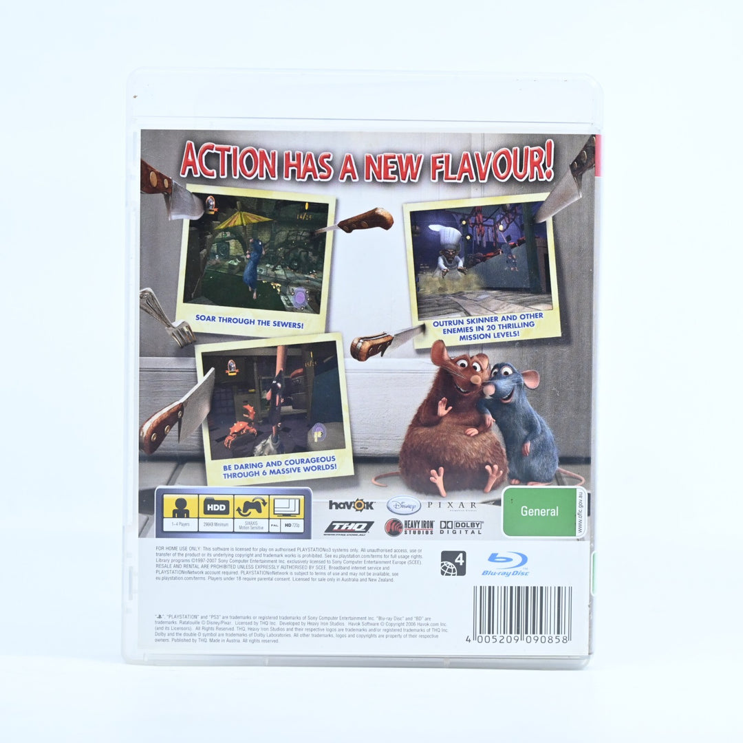 Ratatouille - Sony Playstation 3 / PS3 Game + Manual - FREE POST!
