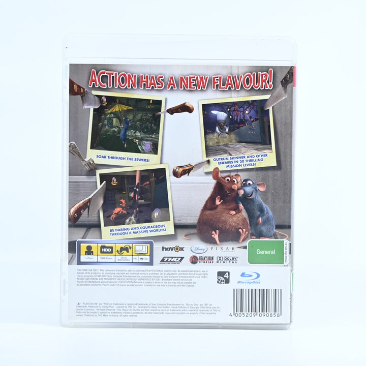 Ratatouille - Sony Playstation 3 / PS3 Game + Manual - FREE POST!