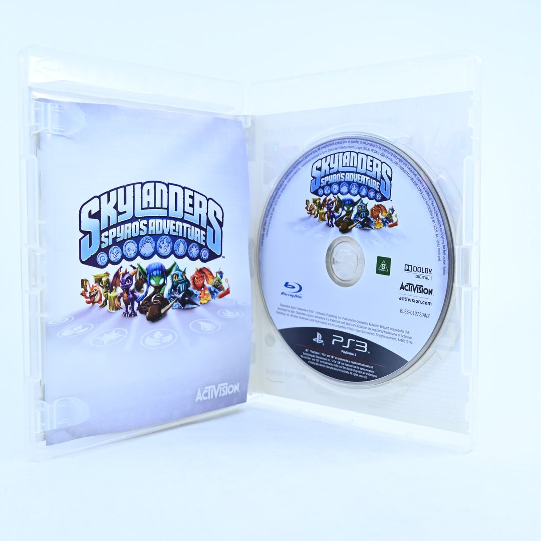 Skylanders: Spyro's Adventure - Sony Playstation 3 / PS3 Game + Manual