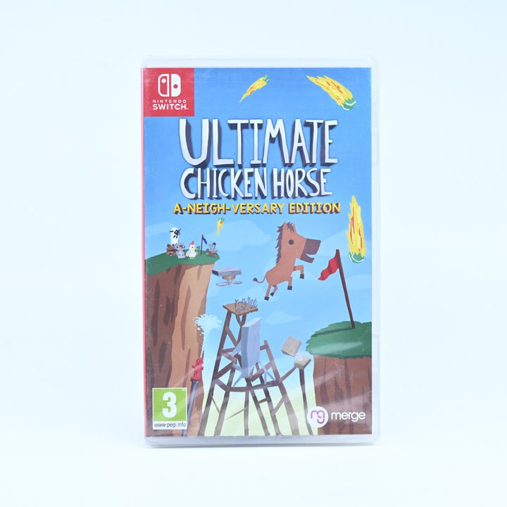 SEALED! Ultimate Chicken Horse A-Neigh-Versary Edition - Nintendo Switch Game