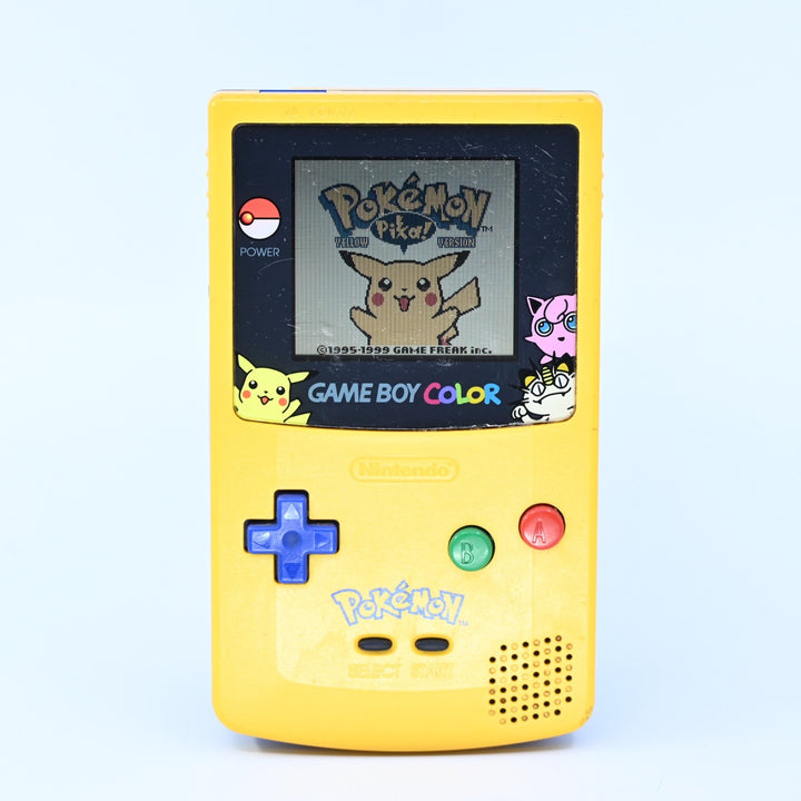 Pokemon Limited Pikachu Edition Console - Nintendo Gameboy Color Console - PAL
