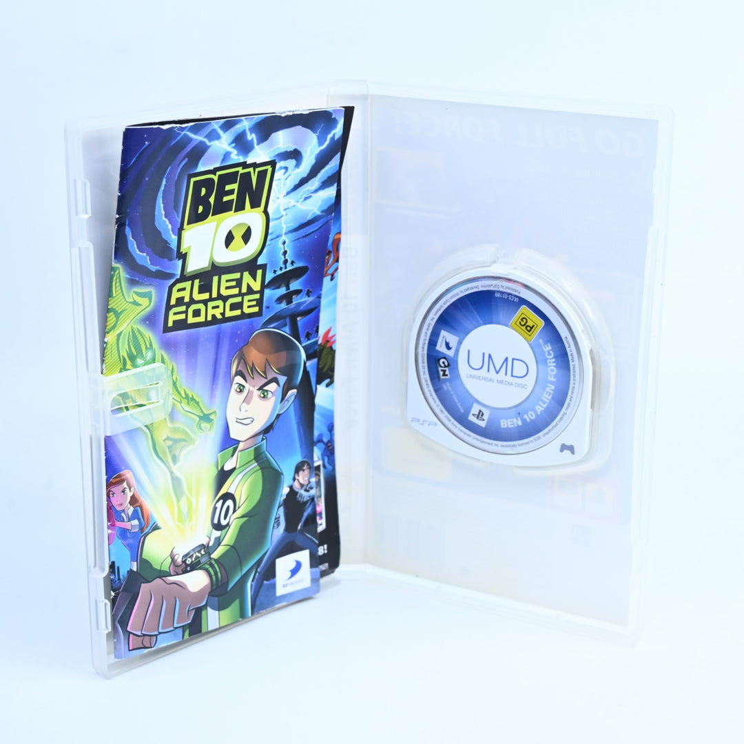 Ben 10 Alien Force - Sony PSP Game + Manual - FREE POST!