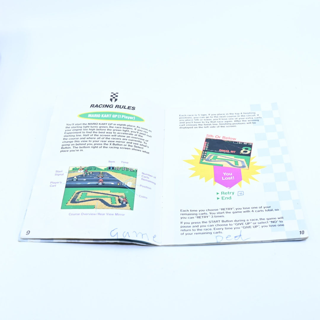 Super Mario Kart - Super Nintendo / SNES Boxed Game - PAL - FREE POST!
