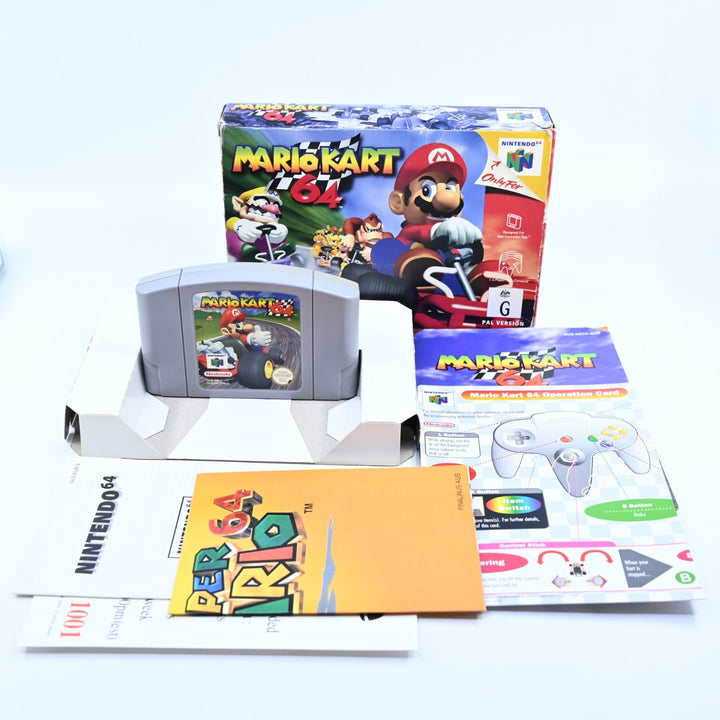 Mario Kart 64 - N64 / Nintendo 64 Boxed Game - PAL - FREE POST!