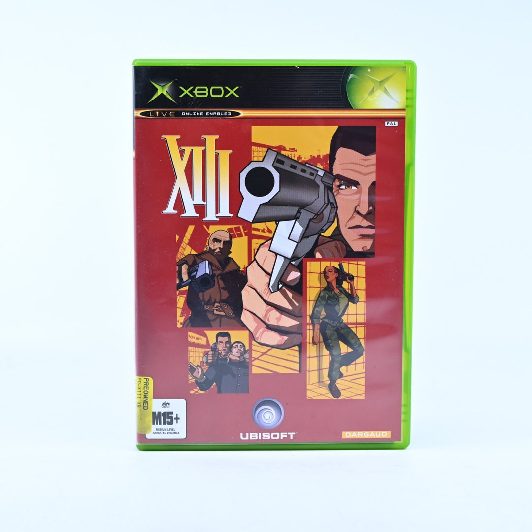 XIII - Original Xbox Game + Manual - PAL - MINT DISC!