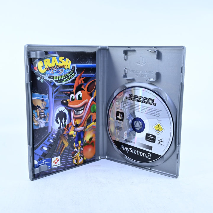 Crash Bandicoot: The Wrath of Cortex - Sony Playstation 2 / PS2 Game + Manual