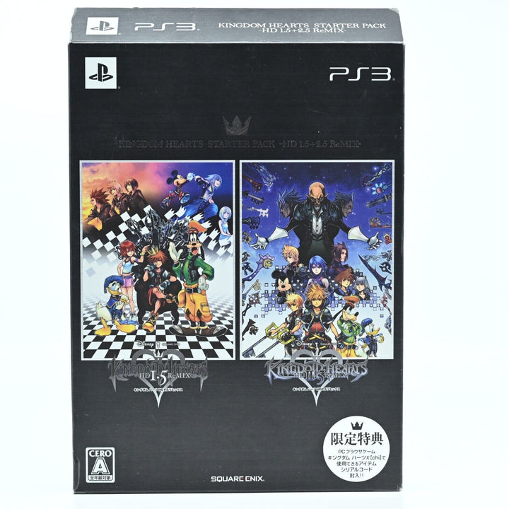 Kingdom Hearts Starter Pack - HD 1.5 + 2.5 ReMIX - Sony Playstation 3 / PS3 Game
