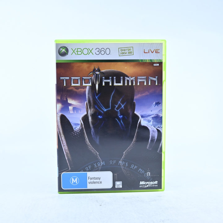 Too Human - Xbox 360 Game + Manual - PAL - MINT DISC!